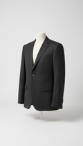 Charcoal Wool Tailored Blazer
